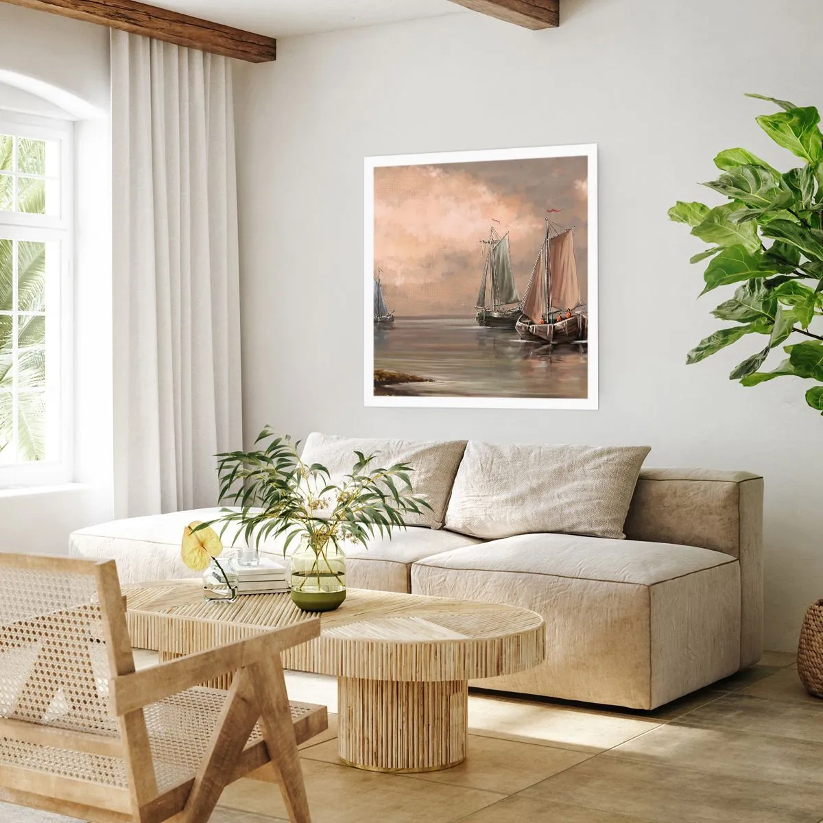 Poszter - A tengerészek visszatérése - 60x60 cm