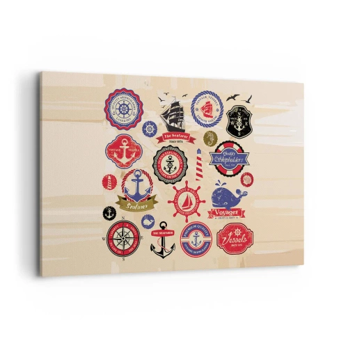 Vászonkép - Vitorlás testvériség - 120x80 cm