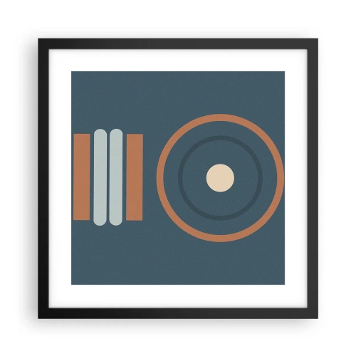 Poszter fehér keretben - A dolgok lényege - 40x40 cm