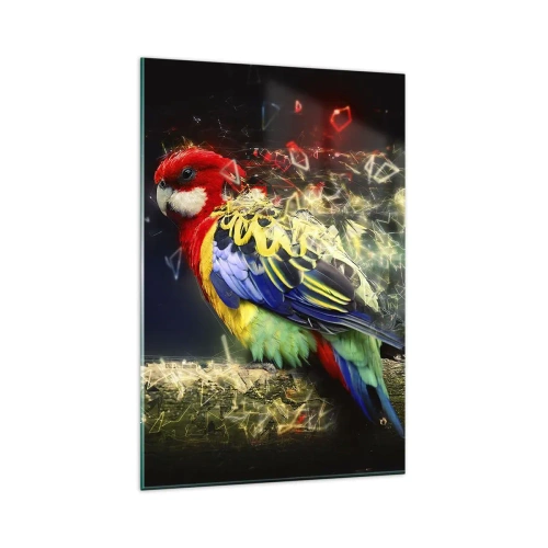 Üveg kép - A ragyogás hírnöke - 80x120 cm