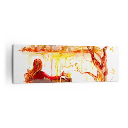 Vászonkép - Egy pillanatnyi elmélkedés - 160x50 cm
