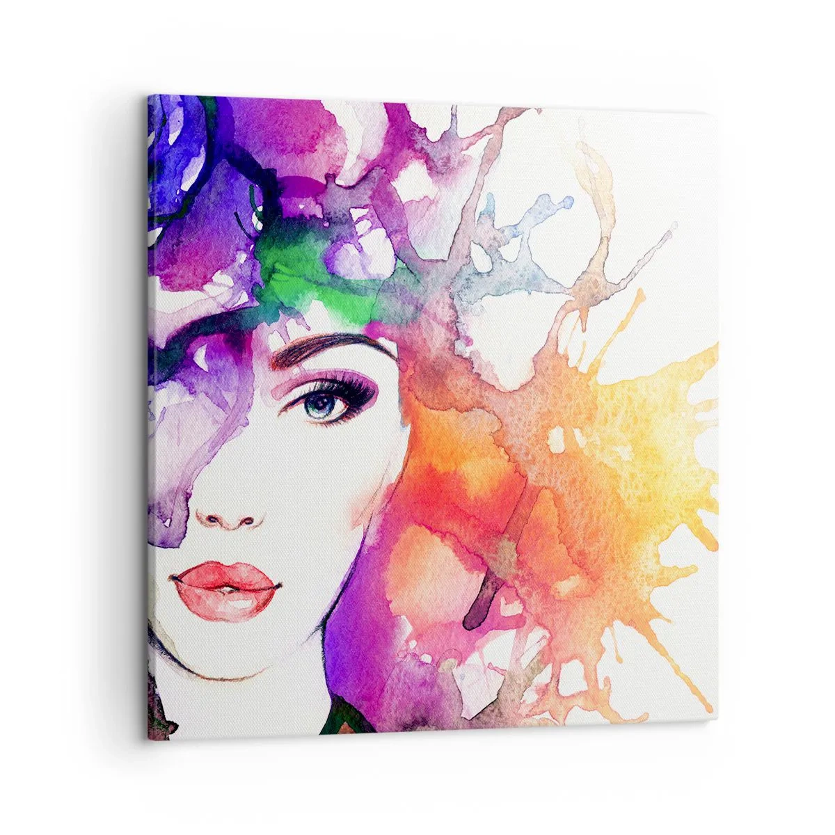 Vászonkép - Fejjel a felhőkben - 50x50 cm