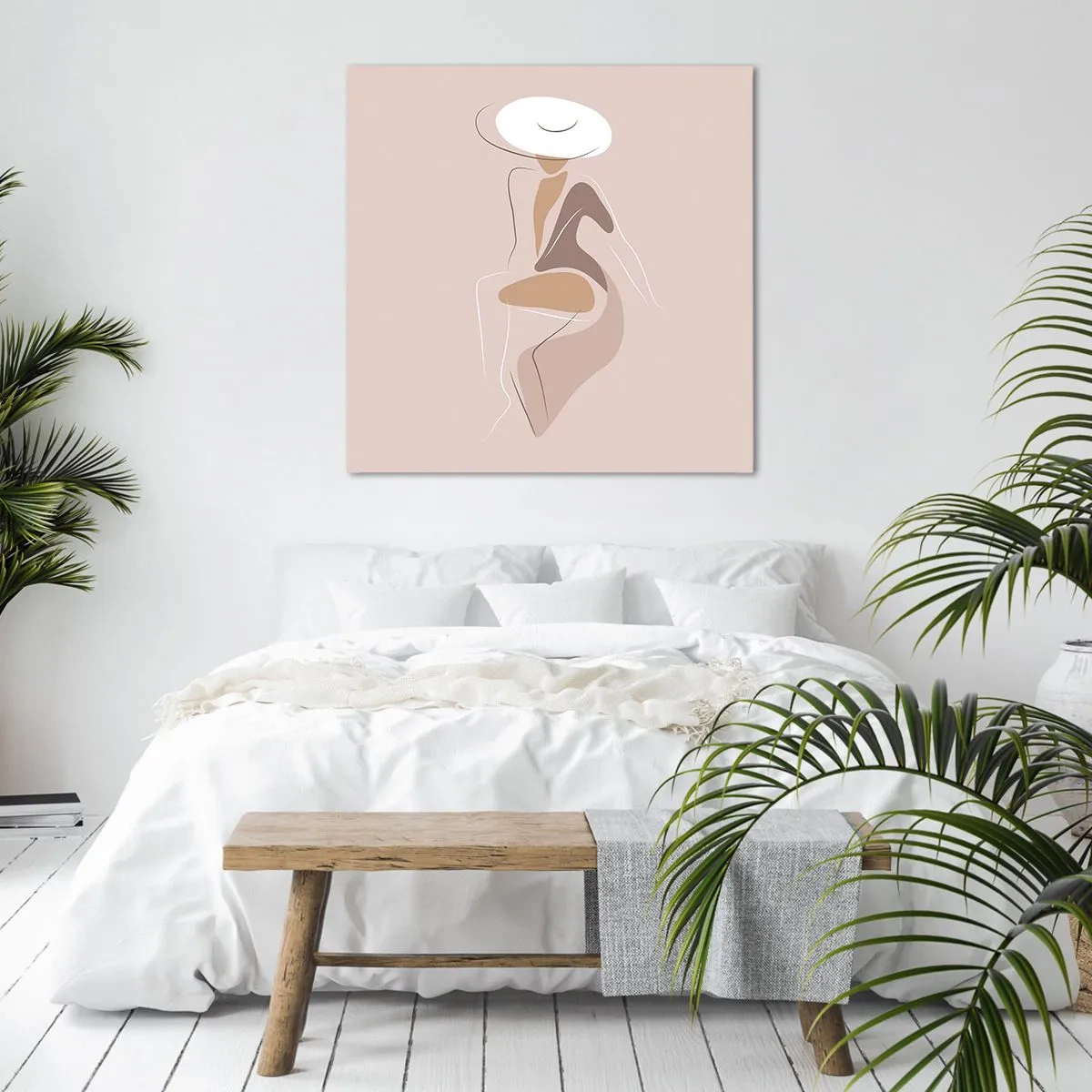 Vászonkép - Egy hölgynek lenni - 40x40 cm