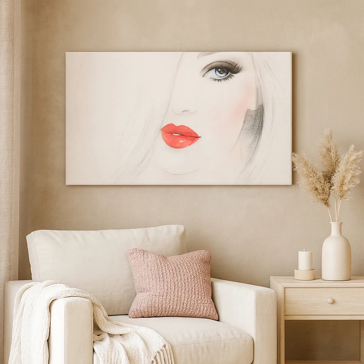 Vászonkép - Hipnotizál és kábít - 30x30 cm