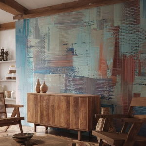 Fotótapéta Premium Canvas - Elérve a fényt - Pasztell, Minimalizmus, Fényes - 300x210 cm