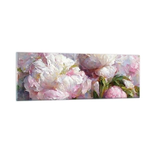 Üveg kép - Egy csokor, mely csordultig van élettel - 90x30 cm