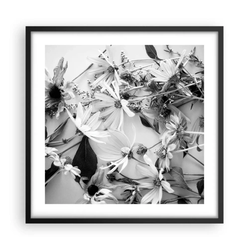 Poszter fehér keretben - Nem virágcsokor - 50x50 cm