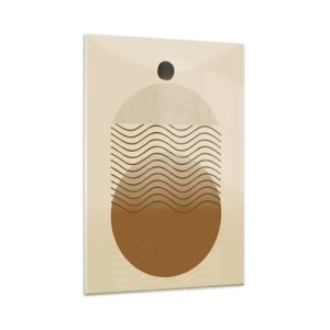 Üveg kép - A geometriai formák eredetéről - 80x120 cm