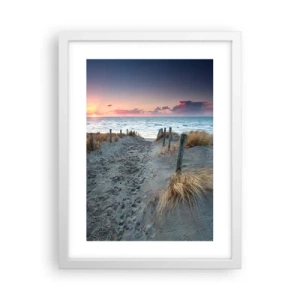 Poszter fekete keretben - Kiöntöttél egy sugárzó szivárványos fényt... - 30x40 cm