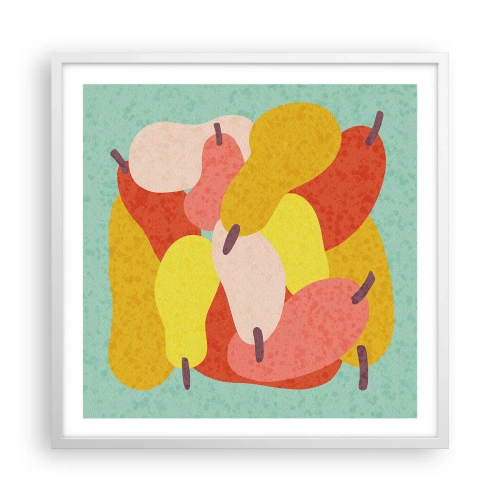 Poszter fekete keretben - Ízlelgetni a nyári napot - 60x60 cm