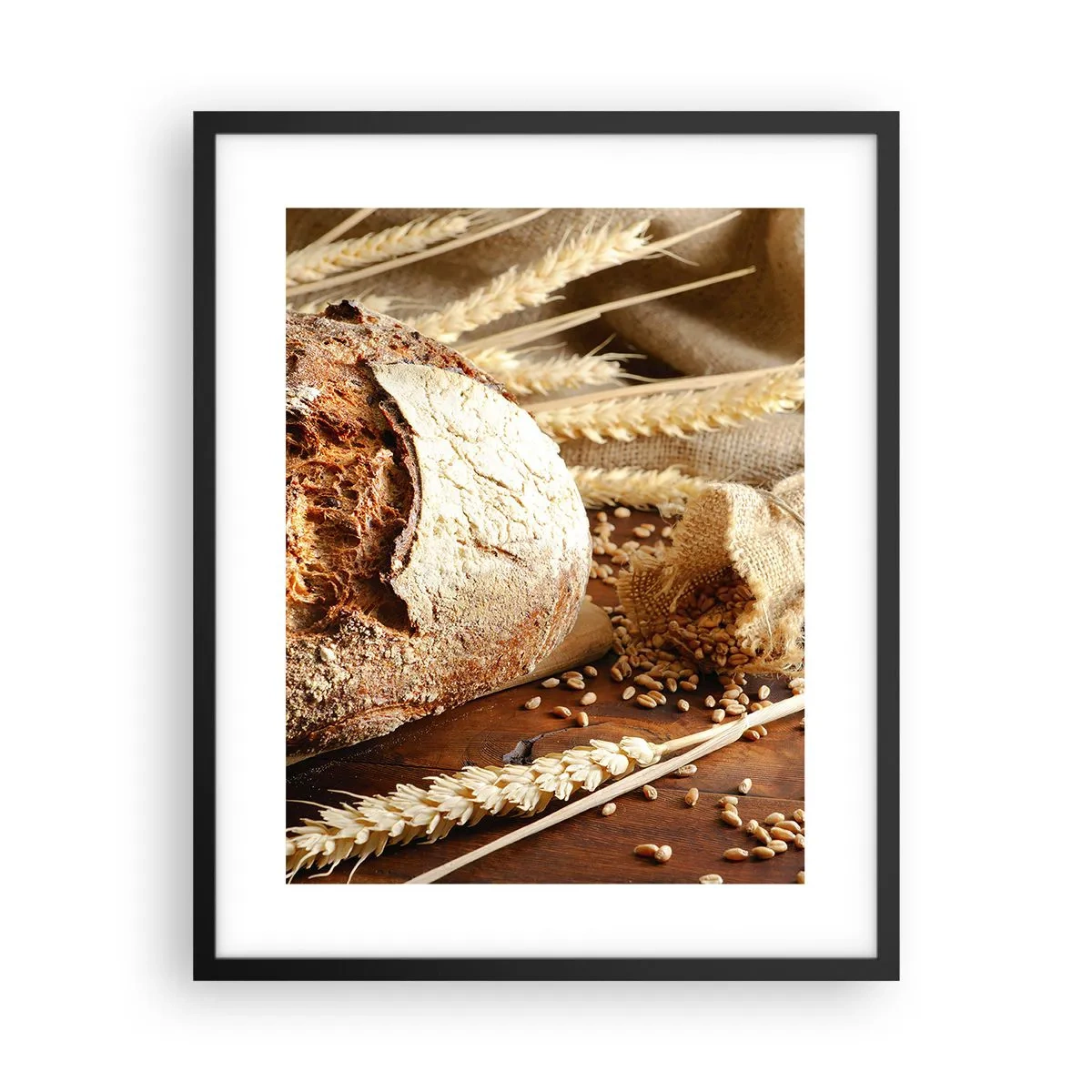 Poszter fehér keretben - Étvágygerjesztő, illatos, ropogós - 40x50 cm