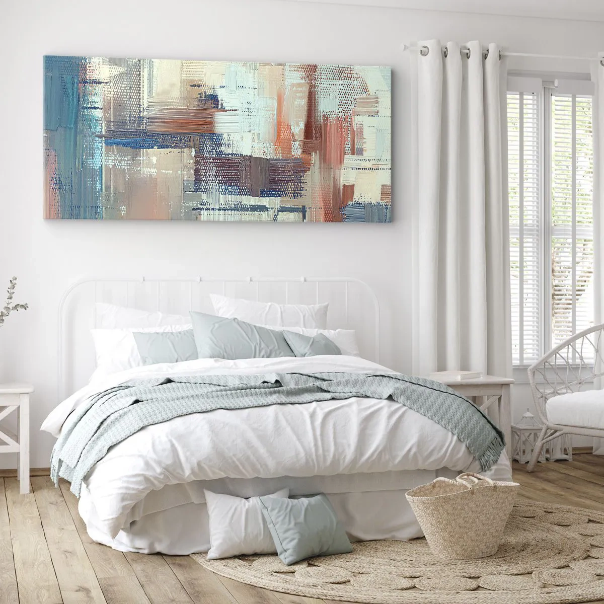Vászonkép - Elérve a fényt - 100x40 cm