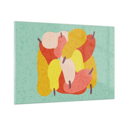 Üveg kép - Ízlelgetni a nyári napot - 100x70 cm