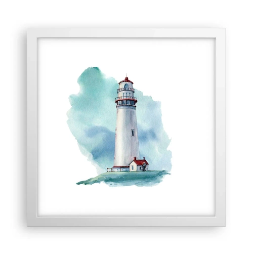 Poszter fekete keretben - A kék szelíd húga - 30x30 cm