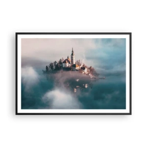 Poszter fehér keretben - Álomsziget - 100x70 cm