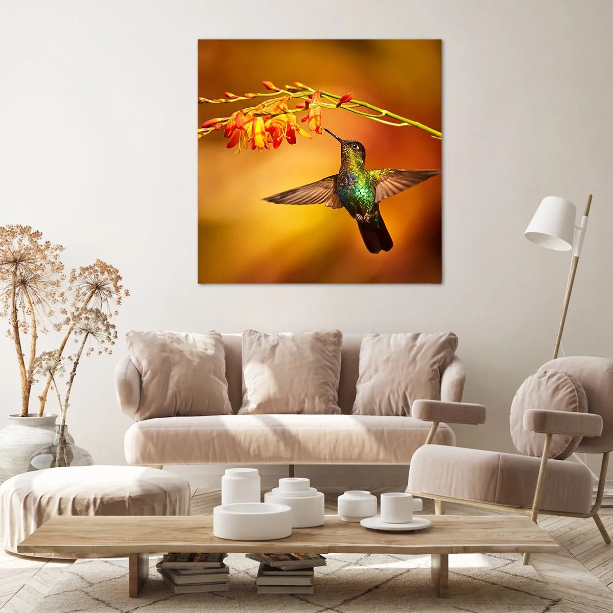Vászonkép - A fény hírnöke a maják szerint - 60x60 cm