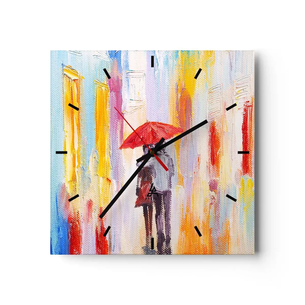 Falióra, Óra - Hadd essen az eső - 30x30 cm