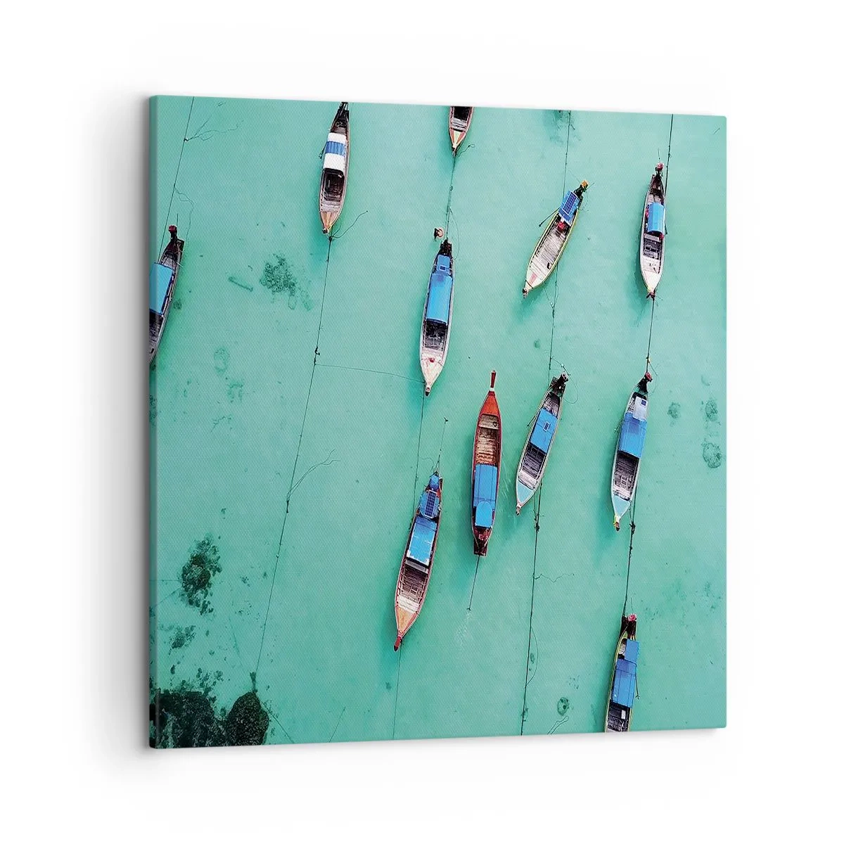 Vászonkép - Örömteli várakozásban - 50x50 cm