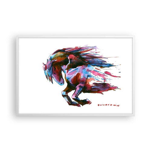 Poszter fekete keretben - Az elragadtatásban - 91x61 cm