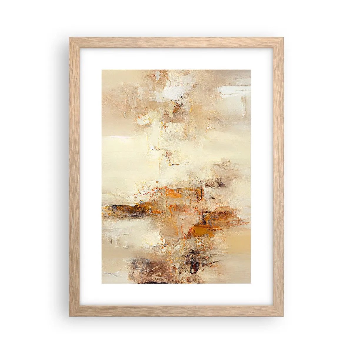 Poszter világos tölgy keretben - A borostyán lelke - 30x40 cm