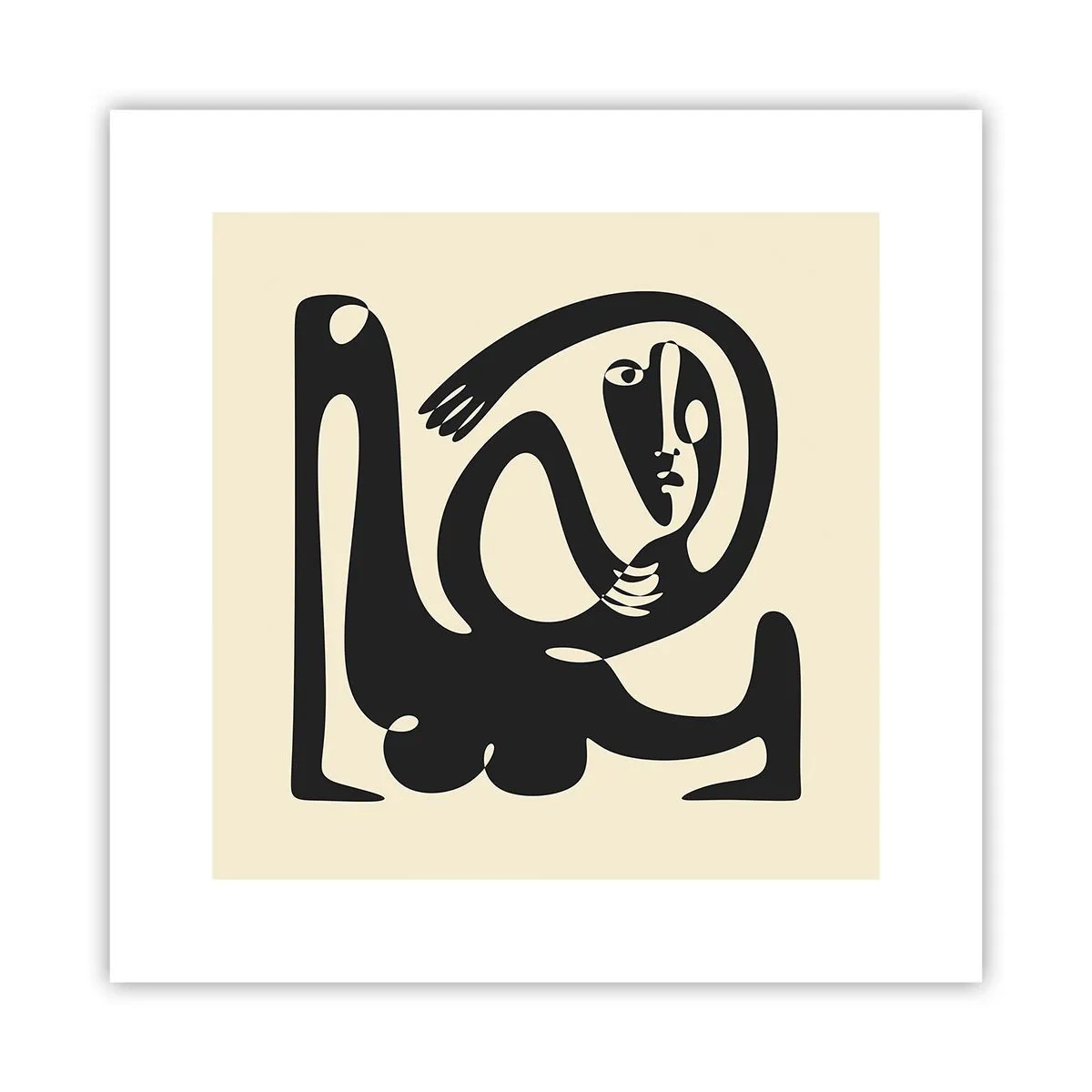 Poszter - Majdnem Picasso - 30x30 cm