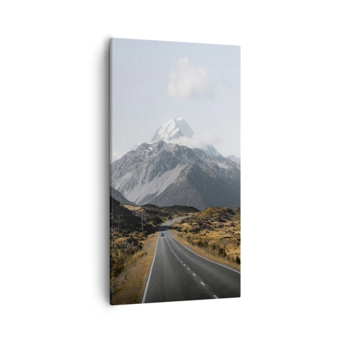 Vászonkép - Út a hegyek szívébe - 55x100 cm