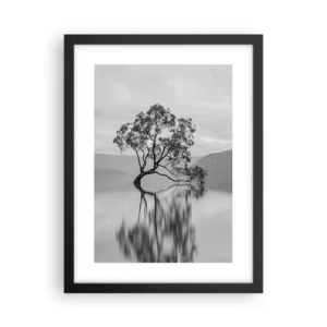 Poszter fehér keretben - Van egy ilyen ország - 30x40 cm