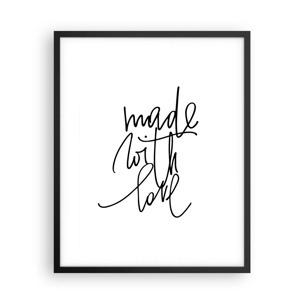 Poszter fehér keretben - A legjobb márka - 40x50 cm