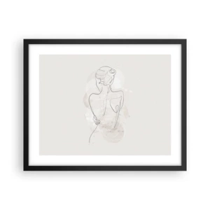 Poszter fehér keretben - Mint egy érzékeny hangszer - 50x40 cm
