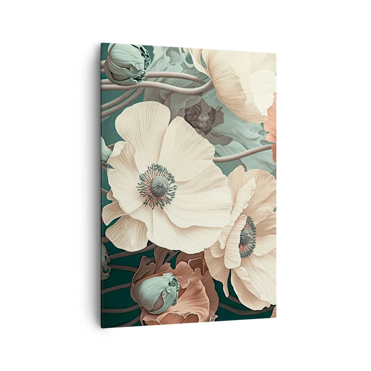 Vászonkép - Pipacsok suttogása - 70x100 cm