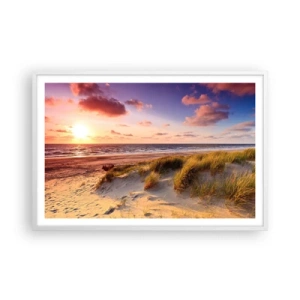 Poszter fekete keretben - Már érződik a nyár a levegőben - 91x61 cm