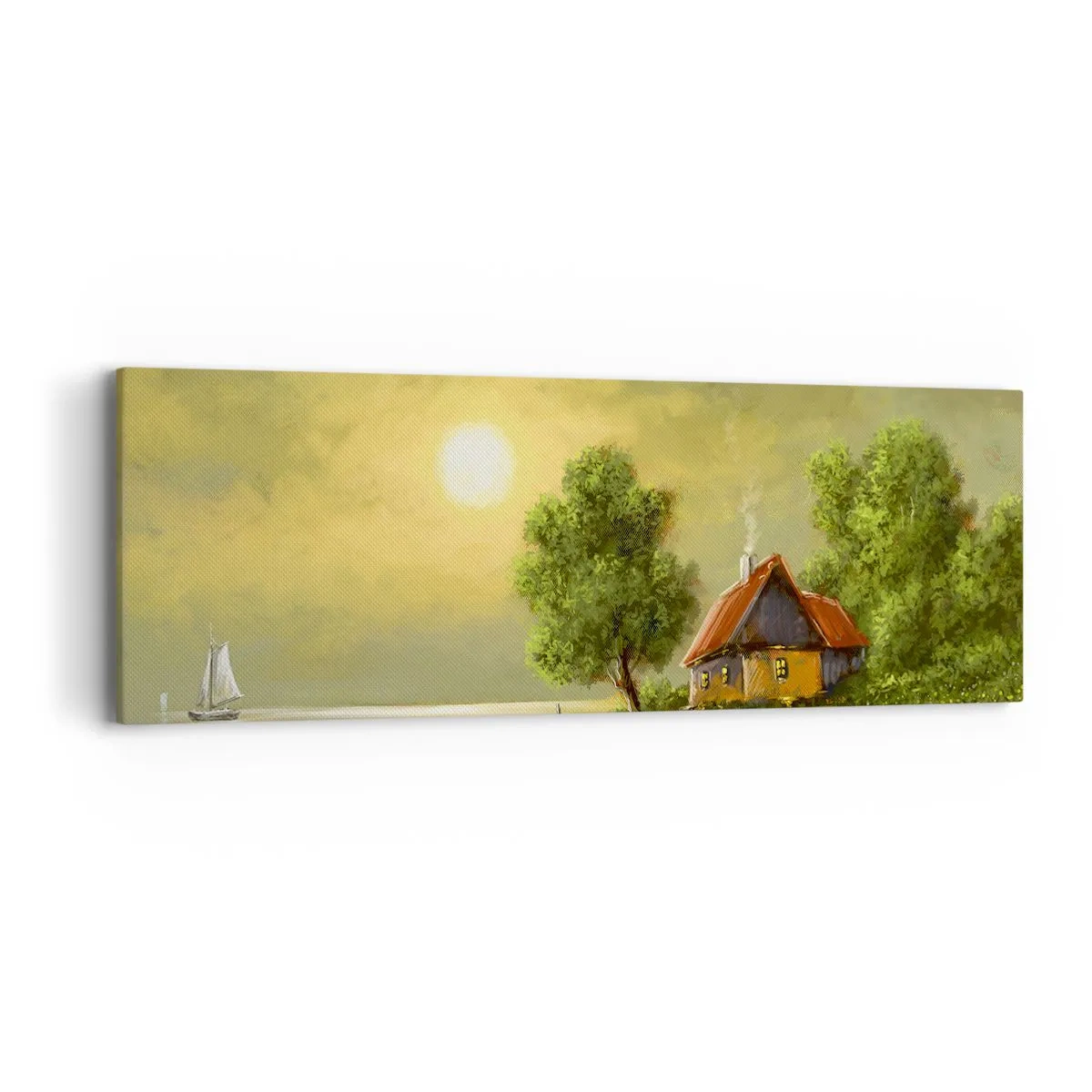 Vászonkép - Gyönyörű, mint egy képen - 90x30 cm