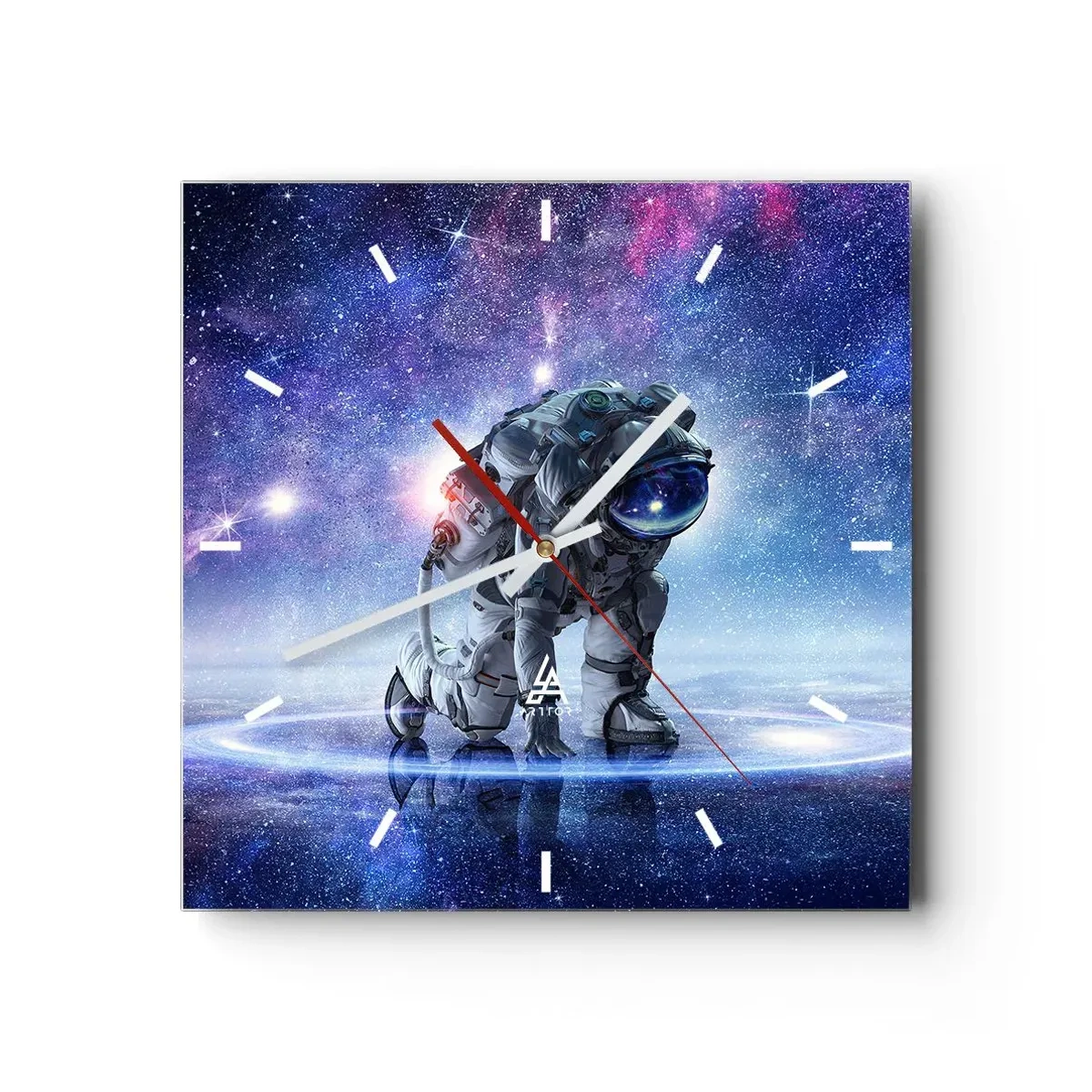 Falióra, Óra - A csillagos ég felettem - 40x40 cm