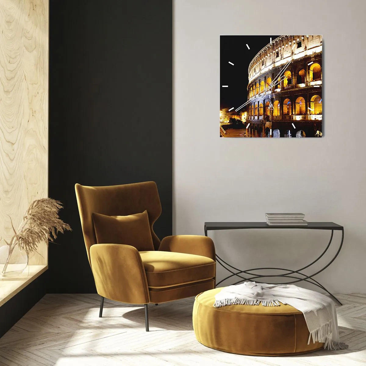 Falióra, Óra - Ideje elkezdeni a játékokat - 30x30 cm