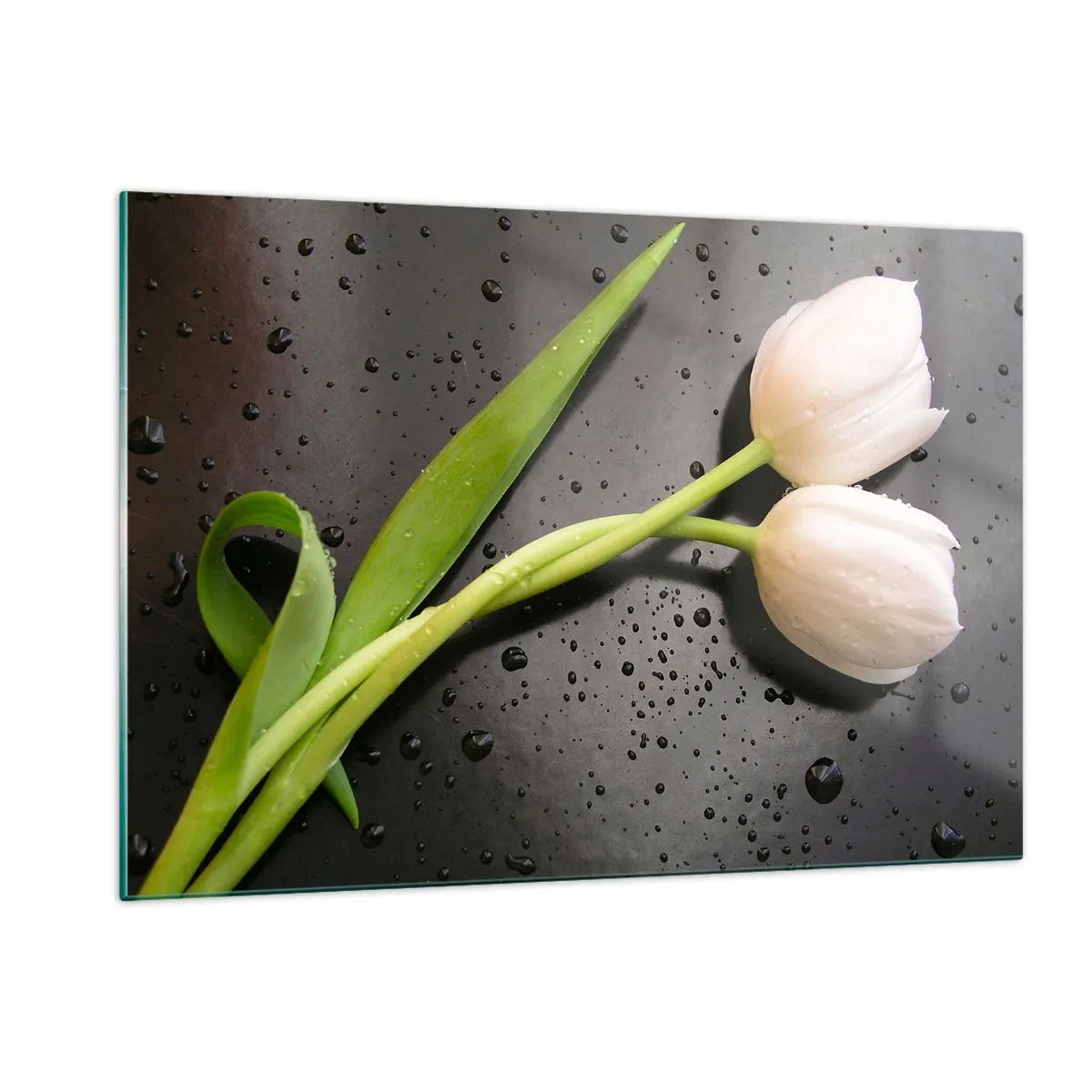 Üveg kép - Tavaszi fonódás - 120x80 cm