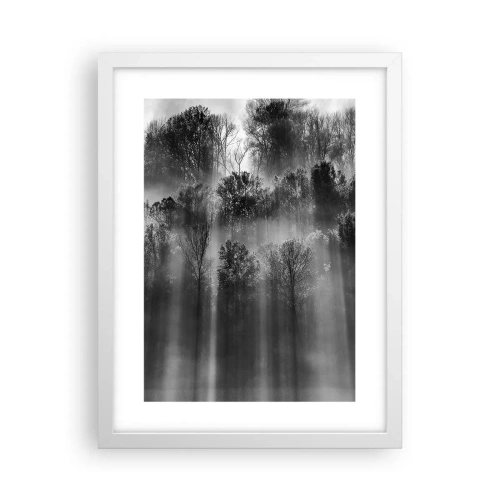 Poszter fekete keretben - Fénypatakokban - 30x40 cm