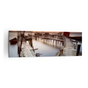 Vászonkép - Hiteles, nem turistabábu - 160x50 cm