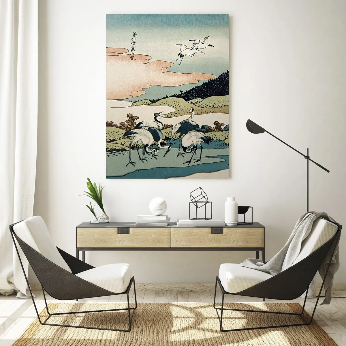 Üveg kép - Japán lélekben - 50x70 cm