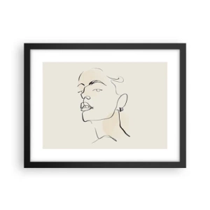 Poszter fehér keretben - Büszke tekintet - 40x30 cm