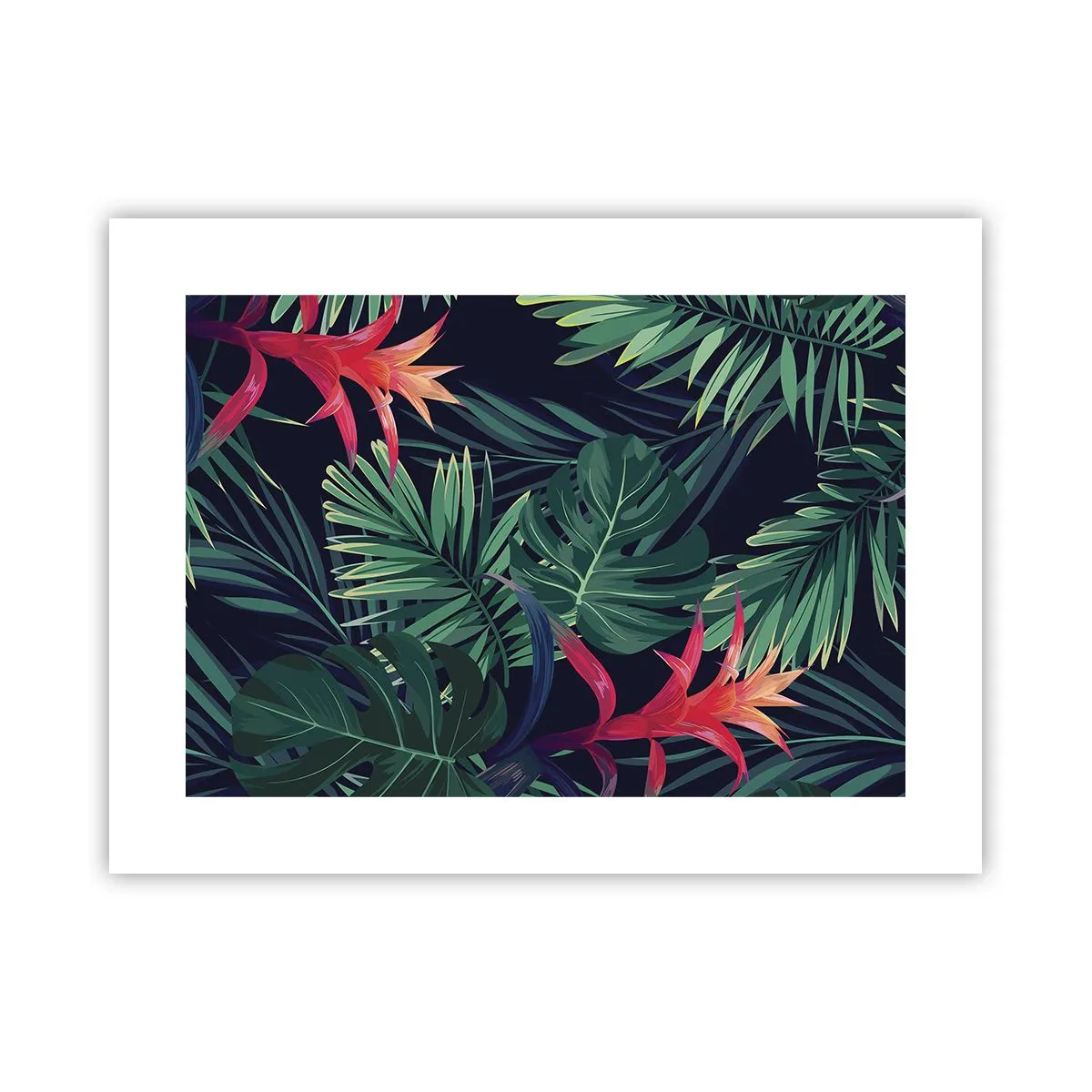 Poszter - Zölden égni - 40x30 cm