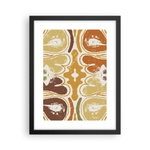 Poszter fehér keretben - Érzelmes absztrakció - 30x40 cm