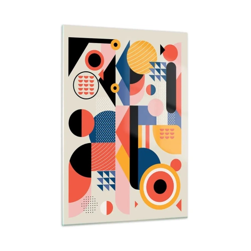 Üveg kép - Összetétel: játszadozzunk - 50x70 cm