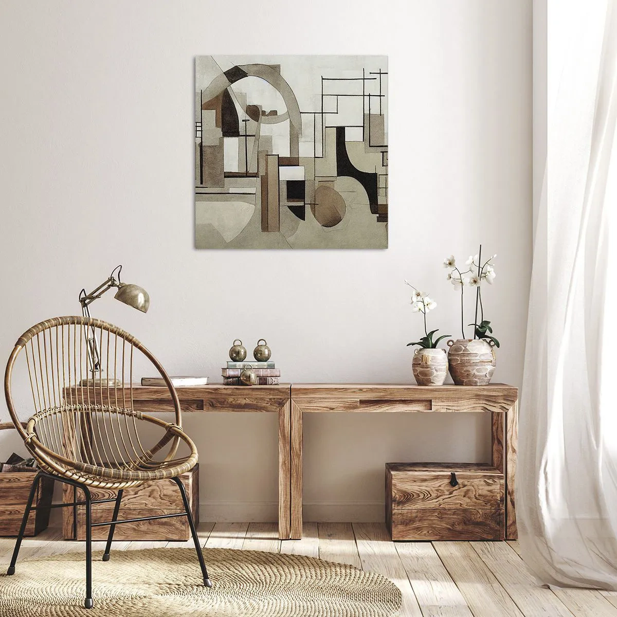 Vászonkép - Városkép 2.0 - 60x60 cm