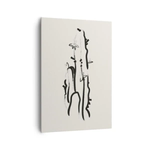 Vászonkép - Virágzó gyógynövény - 70x100 cm