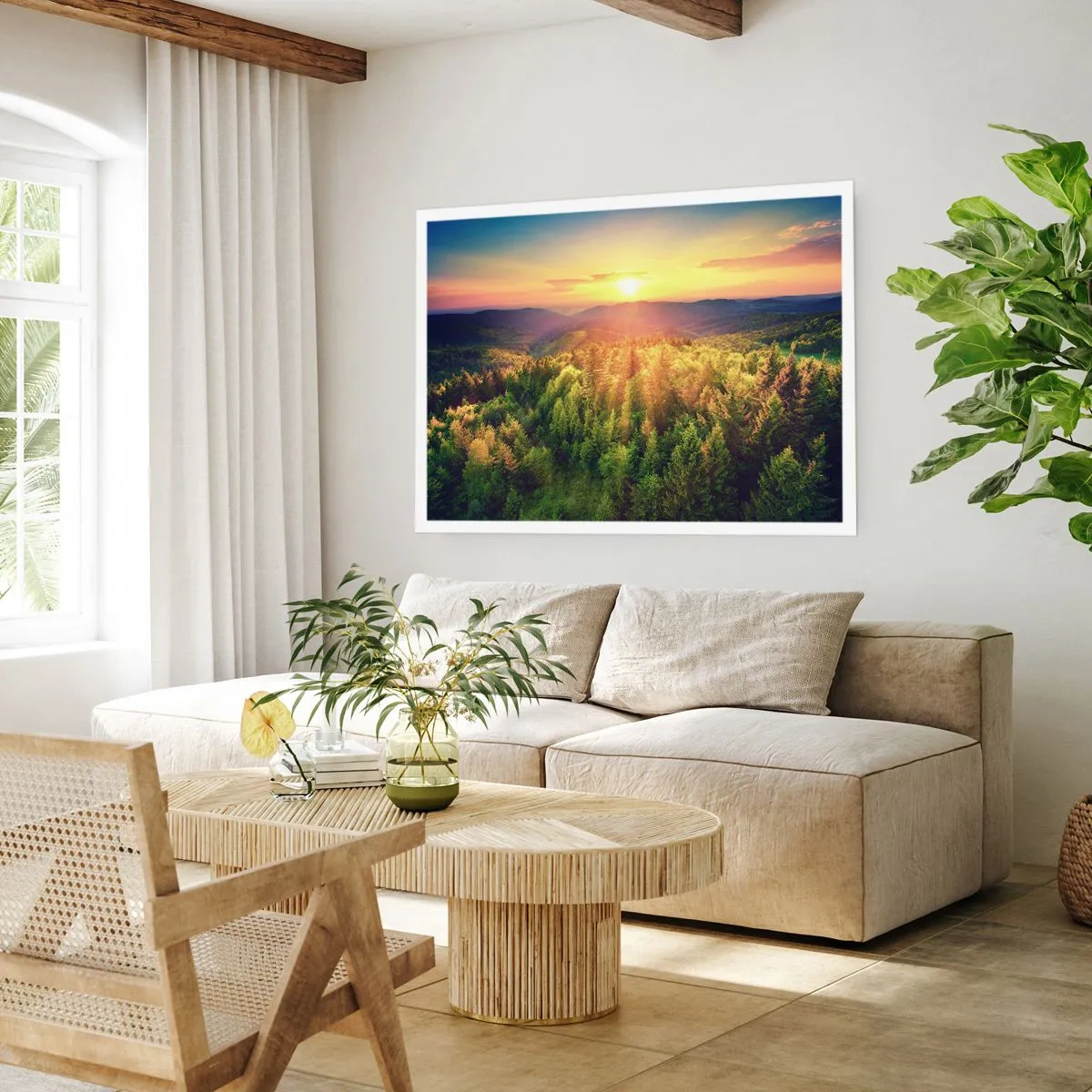 Poszter - Hegytetők és csúcsok - 100x70 cm