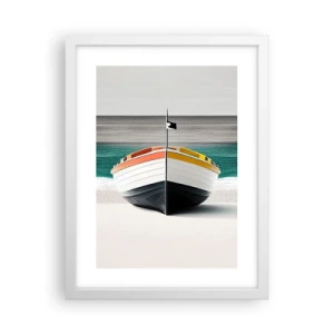 Poszter fekete keretben - A maga helyén - 30x40 cm