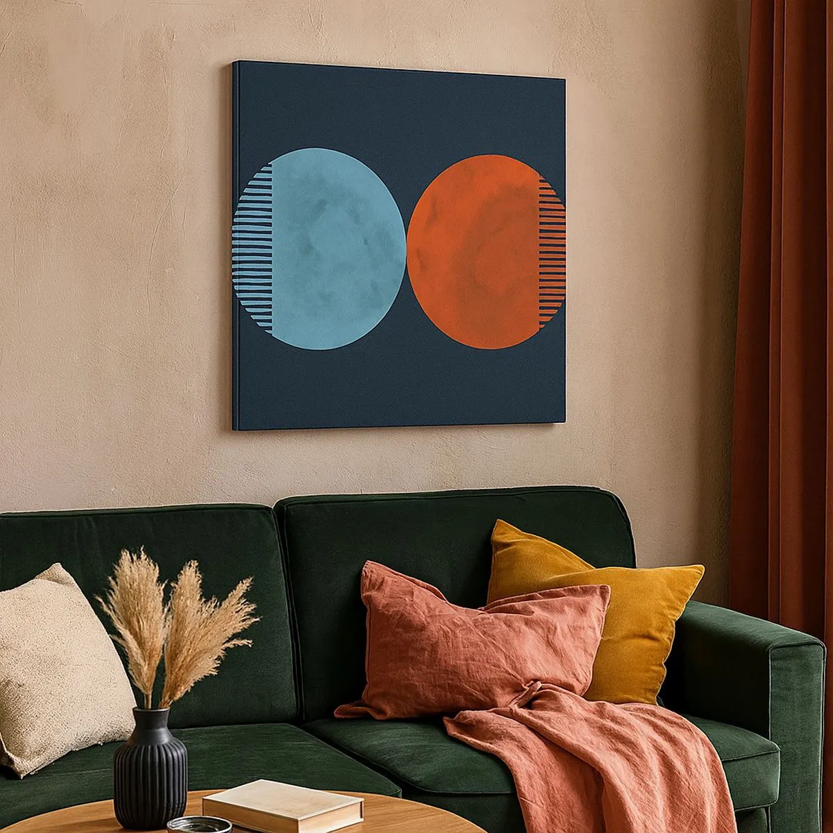 Vászonkép - Csak a geometria? - 30x30 cm