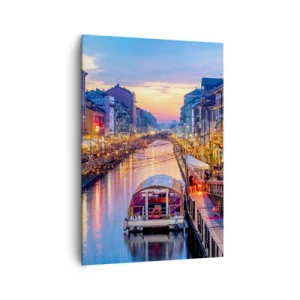 Vászonkép - Fény és öröm estéje - 70x100 cm