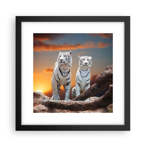 Poszter fehér keretben - Akárcsak Narnia - 30x30 cm