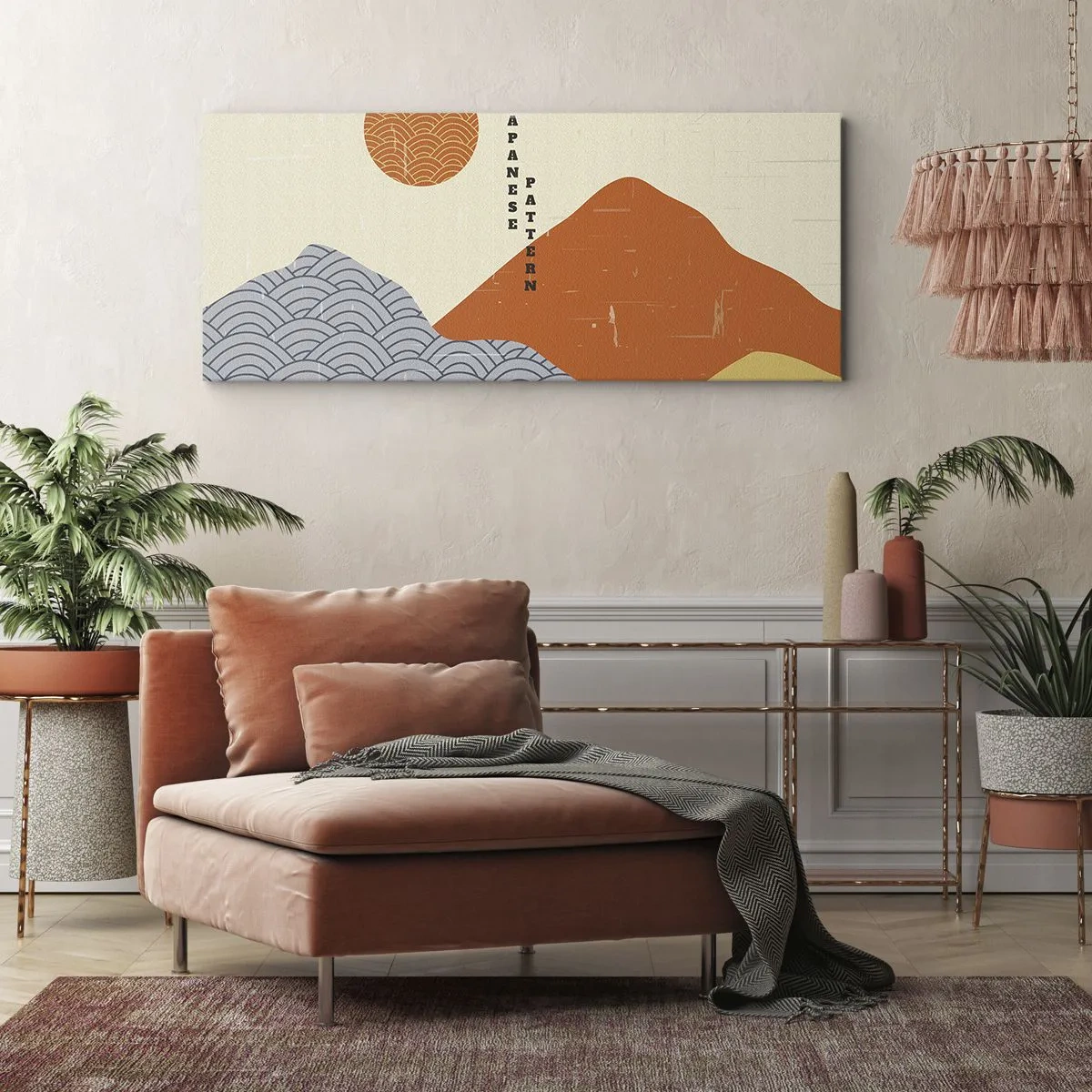 Vászonkép - A japán szellemben - 100x40 cm